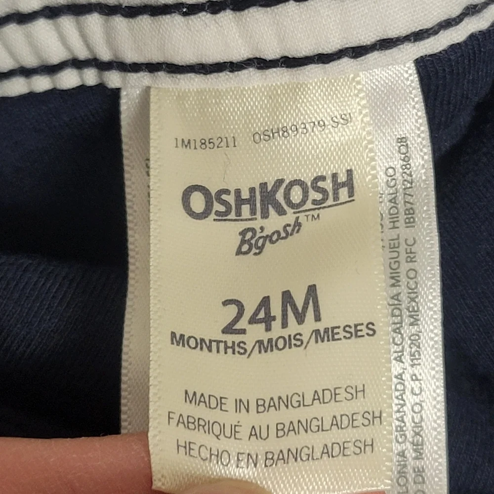 Oshkosh B'gosh NWT Corduroy Baby Overall 24 Months.